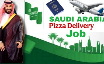 Saudi Arabia Pizza Delivery Jobs